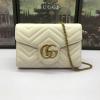 GG474575BS-057　グッチ GUCCI 2020年最新入荷 チェーンウォレット クロスボディ 斜め掛け ショルダーバッグ レディースかばん レザー
