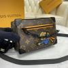 M80159-057　ルイヴィトン LOUISVUITTON 2020年最新入荷 ミニ ソフトトランク 斜め掛け ショルダーバッグ クロスボディ レディースかばん モノグラムキャンパス