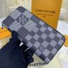 N60442H-057　ルイヴィトン LOUISVUITTON 2020年最新入荷 ジッピーウォレット ヴェルティカル ファスナー長財布 ダミエ アンフィニ 3D レザー