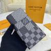 N60435-057　ルイヴィトン LOUISVUITTON 2020年最新入荷 ポルトフォイユ ブラザ NM ロングウォレット 二つ折り長財布 ダミエグラフィットキャンパス