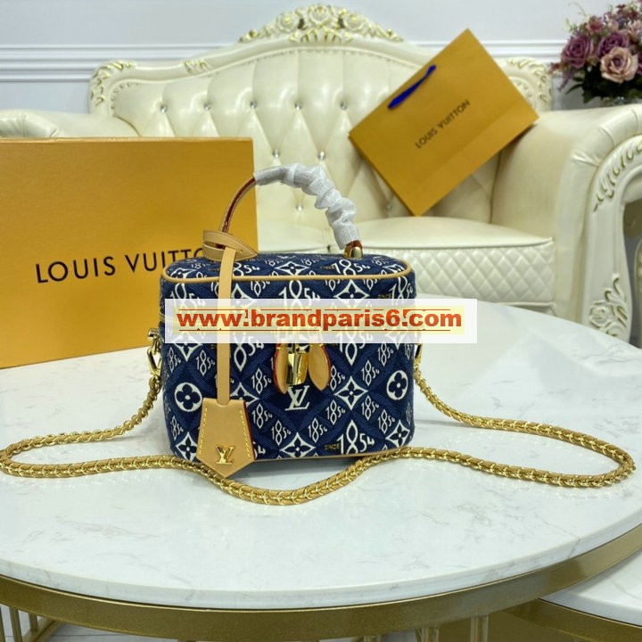 M57403-057　ルイヴィトン LOUISVUITTON 2020年最新入荷 ヴァニティ NV トップハンドルバッグ 斜め掛け ショルダーバッグ SINCE 1854 テキスタイル