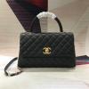 CH92991QGJQK-99　シャネル CHANEL 2021年最新入荷 トップハンドルバッグ トートバッグ 2way ショルダーバッグ レディースかばん キャビアスキン