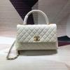 CH92991QGYQB-JS　シャネル CHANEL 2021年最新入荷 トップハンドルバッグ トートバッグ 2way ショルダーバッグ レディースかばん キャビアスキン