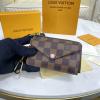 N60406-057　ルイヴィトン LOUISVUITTON 2021年最新入荷 ポルト カルト レクト ヴェルソ カードケース キーケース ファスナー長財布 小銭入れ モノグラムキャンパス 