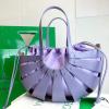 BOV651577ZS-aj　ボッテガヴェネタ BOTTEGAVENETA 2021年最新入荷 ザ シェル カットアウトショルダーバッグ トートバッグ ハンドバッグ フレンチカーフ