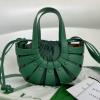 BOV651819GL-aj　ボッテガヴェネタ BOTTEGAVENETA 2021年最新入荷 ザ シェル カットアウトショルダーバッグ トートバッグ ハンドバッグ フレンチカーフ 