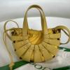 BOV651819YL-aj　ボッテガヴェネタ BOTTEGAVENETA 2021年最新入荷 ザ シェル カットアウトショルダーバッグ トートバッグ ハンドバッグ フレンチカーフ 