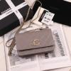 CH1794QHS-99　シャネル CHANEL 2021年最新入荷 チェーンウォレット 斜め掛け ショルダーバッグ クロスボディ レディースかばん キャビアスキン 
