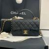 CH8816QBK-99　シャネル CHANEL 2021年最新入荷 トップハンドルバッグ トートバッグ 2way ショルダーバッグ キャビアスキン