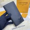 M69980-057　ルイヴィトン LOUISVUITTON 2021年最新入荷 ポルトフォイユ ブラザ NM 二つ折り長財布 ロングウォレット 札入れ カードポケット 小銭入れ グレインレザー