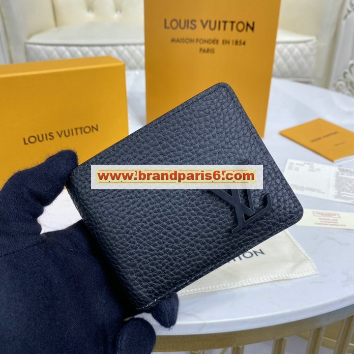 M69829-057　ルイヴィトン LOUISVUITTON 2021年最新入荷 ポルトフォイユ ミュルティプル 二つ折り短財布 ショートウォレット 札入れ カードポケット グレインレザー