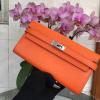 H708SYCS-063　エルメス HERMES 2021年最新入荷 ケリーウォレット 手持ちかばん ロングウォレット クラッチバッグ ヴォーエプソン