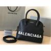 BA93300DKB-GH　バレンシアガ BALENCIAGA 2021年最新入荷 ヴィル トップ ハンドル バッグ トートバッグ 2way ショルダーバッグ クロスボディ レディースかばん カーフスキン