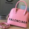 BA93300DFH-GH　バレンシアガ BALENCIAGA 2021年最新入荷 ヴィル トップ ハンドル バッグ トートバッグ 2way ショルダーバッグ クロスボディ レディースかばん カーフスキン