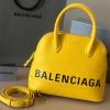 BA93300DYL-GH　バレンシアガ BALENCIAGA 2021年最新入荷 ヴィル トップ ハンドル バッグ トートバッグ 2way ショルダーバッグ クロスボディ レディースかばん カーフスキン