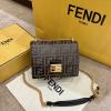 FD5326KF-BXN　フェンディ FENDI 2021年最新作 キャナイ Kan I ハンドバッグ 2way 斜め掛け ショルダーバッグ クロスボディ レディースかばん カーフスキン