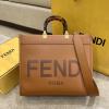 FD36542JT-BXN　フェンディ FENDI 2021年最新作 8BH386 サンシャイン ミディアム トップハンドバッグ トートバッグ ハンドバッグ カーフレザー 