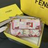 FD83329PF-BXN　フェンディ FENDI 2021年最新入荷 バゲットバッグ トートバッグ 2way ショルダーバッグ クロスボディ レディースかばん