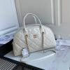 CH2223BS-057　シャネル CHANEL 2021年最新入荷 ボーリング バッグ トートバッグ ハンドバッグ 2way ショルダーバッグ クロスボディ 旅行かばん