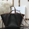 CE194073KF-99　セリーヌ CELINE 2021年最新入荷 スモール フォールドカバ トートバッグ ハンドバッグ グレインドカーフスキン