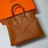HBK35HPQTH-063　エルメス HERMES 2021年最新入荷 シャドーバーキン 35 トップハンドルバッグ トートバッグ ハンドバッグ レディースかばん Barenia革