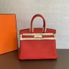 HBK25LJRD-063　エルメス HERMES 2021年最新入荷 バーキンバッグ トートバッグ ハンドバッグ レディースかばん TOGO革