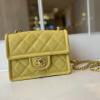 CH2356YL-CC　シャネル CHANEL 2021年最新入荷 ミニ フラップバッグ 斜め掛け ショルダーバッグ クロスボディ キャビアスキン