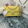 CH2358YL-CC　シャネル CHANEL 2021年最新入荷 ミニ フラップバッグ 斜め掛け ショルダーバッグ クロスボディ キャビアスキン