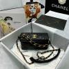 CH2479BK-CC　シャネル CHANEL 2021年最新入荷 スモール ホーボー バッグ 斜め掛け ショルダーバッグ クロスボディバッグ レディースかばん クランプル ラムスキン