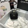 CH81091BK-CC　シャネル CHANEL 2021年最新入荷 クラシック スモール ヴァニティー ケース 斜め掛け ショルダーバッグ クロスボディ レディースかばん キャビアスキン