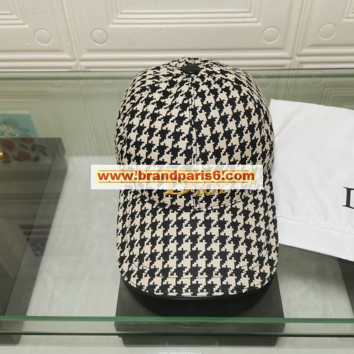 MZCD21001-AN　クリスチャンディオール CHRISTIAN DIOR 2021年最新入荷 ハット コットン ベースボールキャップ 帽子 男女兼用 キャンパス
