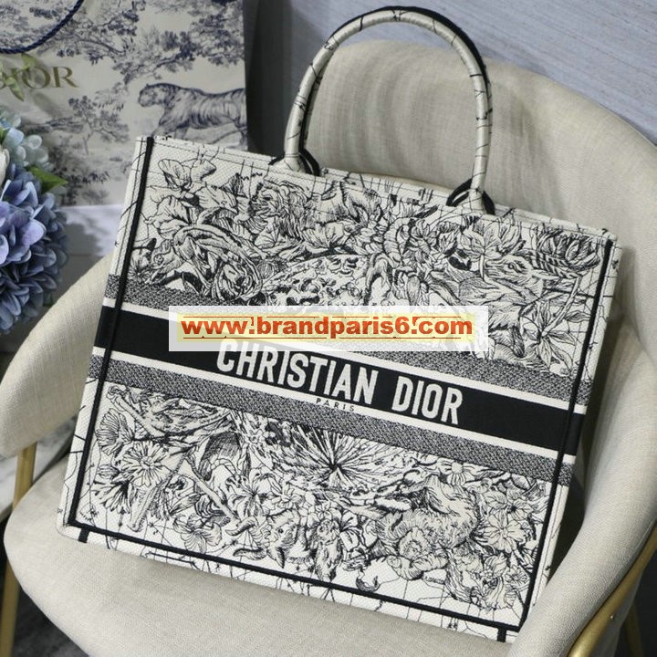 CD1286LXZ-025　クリスチャンディオール CHRISTIAN DIOR 2020最新入荷 Book Tote ブック トップハンドルバッグ トートバッグ ハンドバッグ レディースかばん