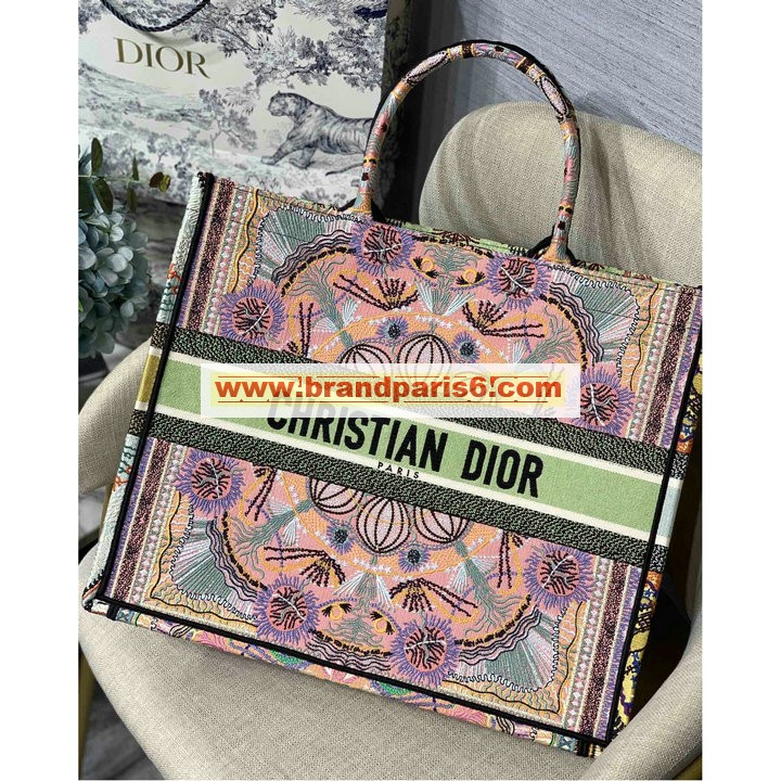 CD1286LDS-025　クリスチャンディオール CHRISTIAN DIOR 2020最新入荷 Book Tote ブック トップハンドルバッグ トートバッグ ハンドバッグ レディースかばん