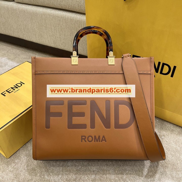 FD36542JT-BXN　フェンディ FENDI 2021年最新作 8BH386 サンシャイン ミディアム トップハンドバッグ トートバッグ ハンドバッグ カーフレザー 