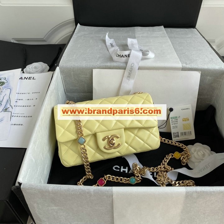CH2380YL-057　シャネル CHANEL 2021年最新入荷 フラップバッグ 斜め掛け ショルダーバッグ クロスボディ レディースかばん