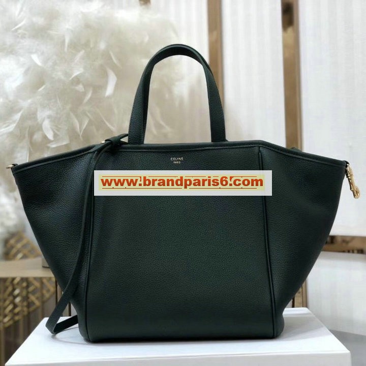 CE194073ML-99　セリーヌ CELINE 2021年最新入荷 スモール フォールドカバ トートバッグ ハンドバッグ グレインドカーフスキン