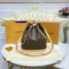 M42224-057　ルイヴィトン LOUISVUITTON 2021年最新入荷 ノエ バケットバッグ ショルダーバッグ トートバッグ ドローストリングバッグ モノグラム キャンバス