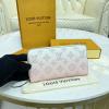 M80490-057　ルイヴィトン LOUISVUITTON 2021年最新入荷 ジッピー ウォレット ラウンドファスナー長財布 ロングウォレット マヒナ レザー