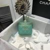 CH81091GL-025　シャネル CHANEL 2021年最新入荷 クラシック スモール ヴァニティー ケース 斜め掛け ショルダーバッグ クロスボディ レディースかばん キャビアスキン