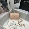 CH81099FH-025　シャネル CHANEL 2021年最新入荷 チェーンウォレット 短財布 ショートウォレット 小銭入れ コインケース カードケース キャビアスキン