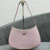 PD1BC499QF-025　プラダ PRADA 2021年最新入荷 クレオ ホーボーバッグ ショルダーバッグ レディースかばん トライアングルロゴ付 カーフレザー