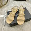 CHJ21026X-26　シャネル CHANEL 2021年夏最新入荷 スリングバック サンダル フラットシューズ ぺたんこサンダル レディースシューズ