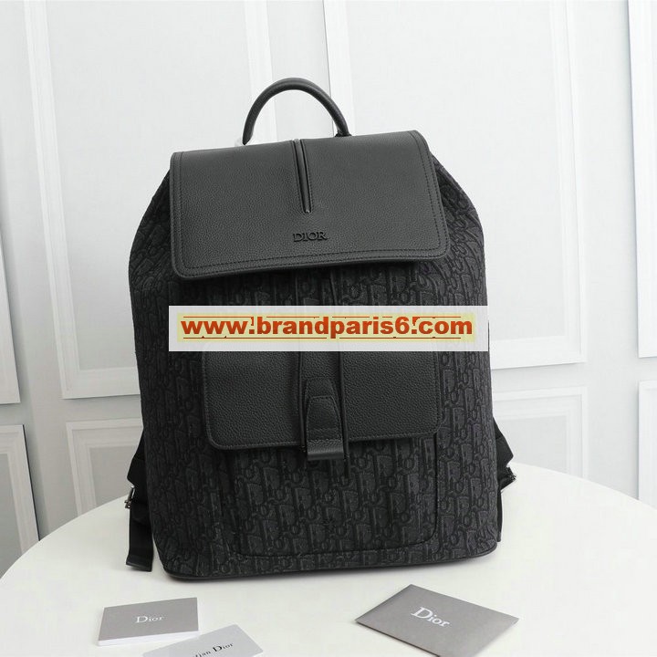 CD1138BK-025　クリスチャンディオール CHRISTIAN DIOR 2021年最新入荷 Motion モーション バックパック リュック メンズ リュックサック ドローストリング クロージャー ディパックバッグ