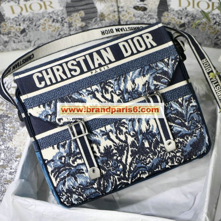 CD1291CL-025　クリスチャンディオール CHRISTIAN DIOR 2021年最新入荷 Camp メッセンジャーバッグ 斜め掛け ショルダーバッグ レディースかばん オブリーク エンブロイダリー 
