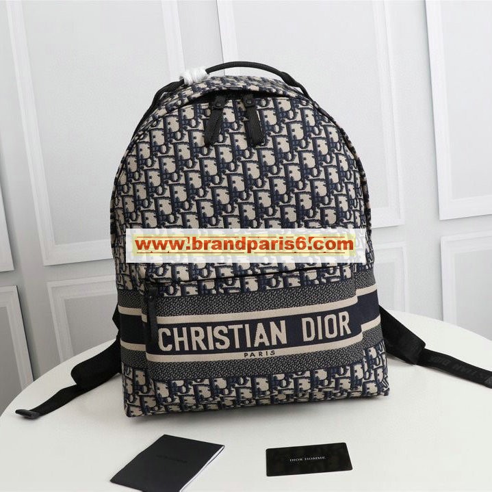 CD6104RBK-025　クリスチャンディオール CHRISTIAN DIOR 2021年最新入荷 バックパック リュック メンズ リュックサック ドローストリング クロージャー ディパックバッグ