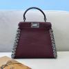 FD3105SJH-CL　フェンディ FENDI 2021年最新入荷 ピーカブー アイシーユー トートバッグ ハンドバッグ 2way ショルダーバッグ クロスボディバッグ レディースかばん