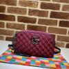 GG447632BQR-057　グッチ GUCCI 2021年最新入荷 GGマーモント マルチカラー スモール ショルダーバッグ 斜め掛け ショルダーバッグ クロスボディバッグ 