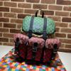GG658783-057　グッチ GUCCI 2021年最新入荷 GG マルチカラー スモール バックパック メンズ リュック リュックサック ディパックバッグ キャンパス