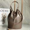 LE522003DQS-99　ロエベ LOEWE 2021年最新入荷 balloon バルーン バゲットバッグ トートバッグ ハンドバッグ 2way ショルダーバッグ ドローストリングバッグ カーフレザー 