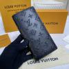 M80503-057　ルイヴィトン LOUISVUITTON 2021年最新入荷 ポルトフォイユ ブラザ 二つ折り長財布 ロングウォレット カードポケット 札入れ モノグラム シール レザー